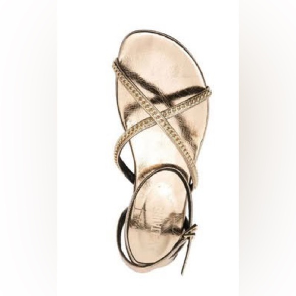 Zadig and Voltaire Rockzy Vintage Patent with chains, size US 5 - Picture 4 of 6